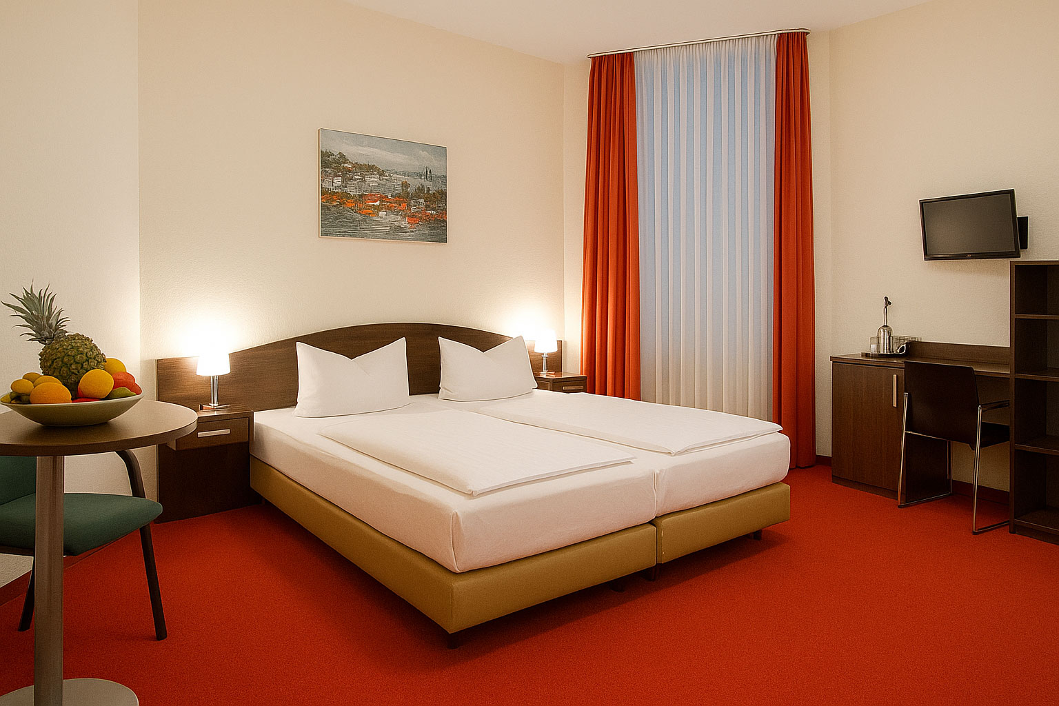 Doppelzimmer Hotel-Polo Hamburg