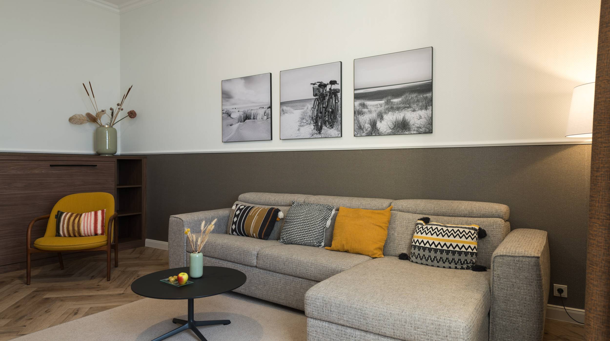 SUITE MIT MEERBLICK BARRIEREFREI Strandhotel Hohenzollern Borkum